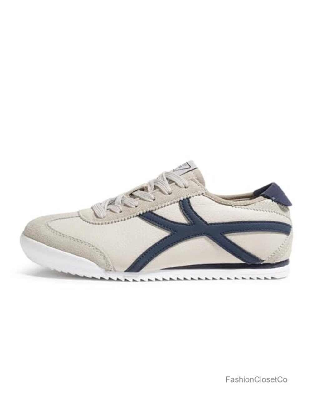 Retro Unisex Sneakers Lace Up Low Profile Lightweight Non Slip Walking Shoes